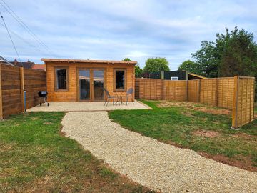 Outside area of microcabin
