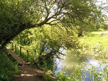 Part of our nearby malmesbury riverwalk