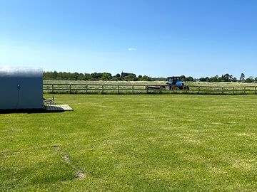 Camping pod on a working farm