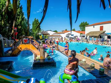 Swimming pool and kids' pool