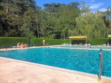 Open-air swimming pool
