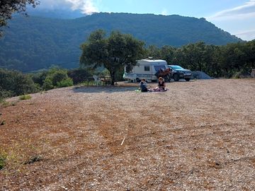 Camping pitches, with mountain views and over the valley (added by manager 31 may 2023)