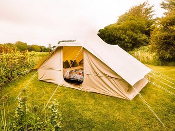 Bell tent exterior