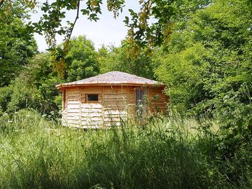 Exterior yurt