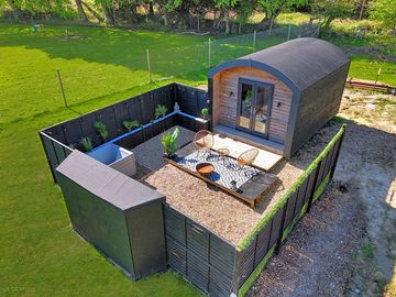 The nest - aerial view in the day