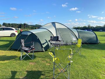 Tent in camping field (added by visitor 28 aug 2021)