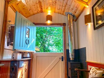 View from the half door