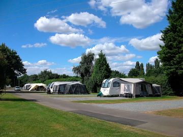 Hardstanding touring pitch