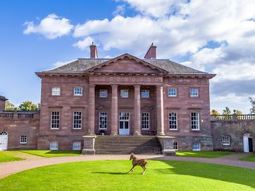 Facade of paxton house