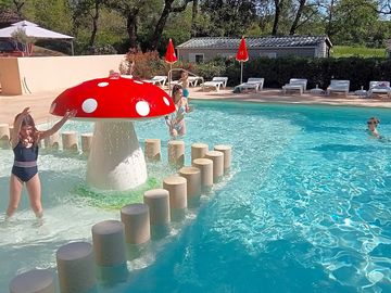 Pool with kids' area
