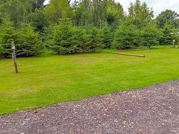 Serviced grass pitches