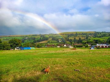 Visitor image of a rainbow over the site (added by manager 19 oct 2022)