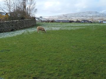 Hill view from the pitches