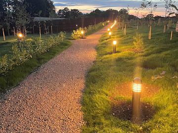Pathways to cabins