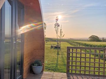 Private decking and country views (added by manager 23 aug 2023)