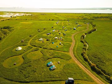 Eye in the sky at thamesview camping