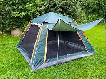 Tent pitch