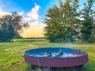 Outside fire