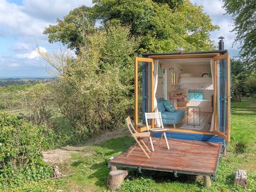 Peaceful pitch with views