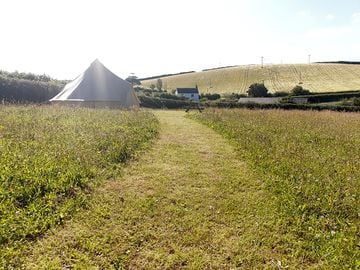 Walkway to the bell tent (added by manager 15 jul 2021)
