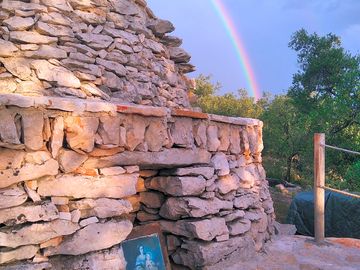 Rainbow over the trullo