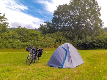 Time to rest after a long cycle ride