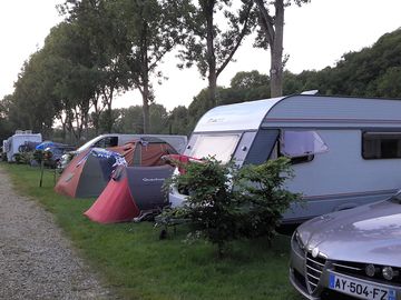 Space for cars and tents