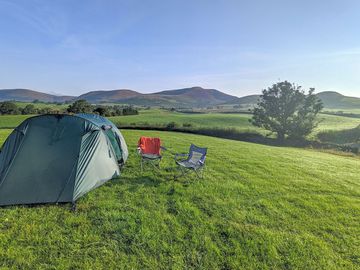 Visitor image of the views from their pitch