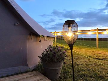 Solar powered lighting