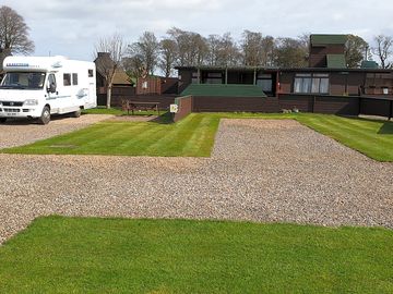 Longer pitches available for 8m motorhomes and caravans with full awnings (added by manager 10 may 2022)