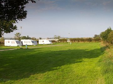 Plenty of field space for tents.