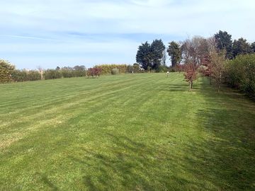 Spacious pitches
