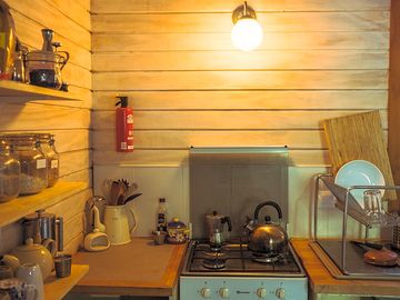 Shared kitchen with all the basics supplied