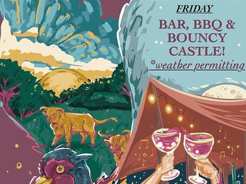 Family friendly friday on 18th april 2025 with live music from go tell alice