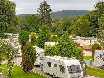 Fully-serviced touring pitch