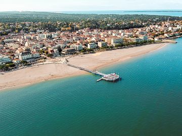 Arcachon's seafront