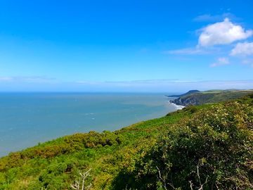 View over the local coast