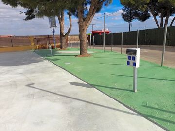 Fully-serviced pitches