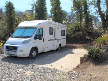 Spacious gravel plots for motorhomes (added by manager 05 may 2021)