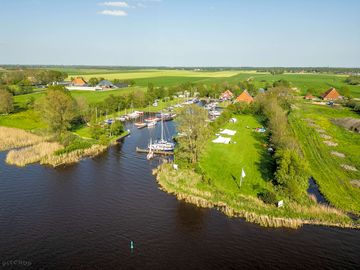 Campsite by the water