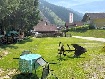 Pitches with alpine views