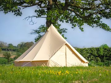 Glamping - bell tent exterior (added by manager 13 may 2024)