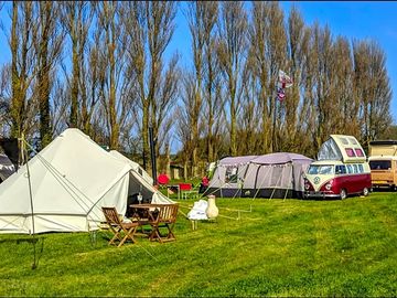 Bell tent and pitches (added by manager 21 apr 2023)