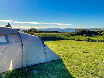 All pitches have a sea view