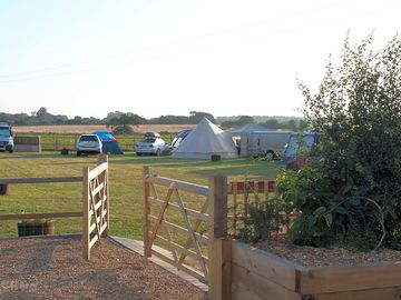 Entrance to the field