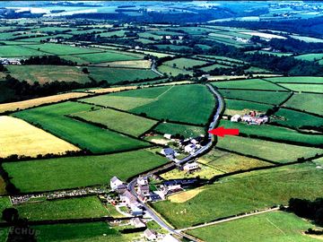 Aerial view of blaenycoed