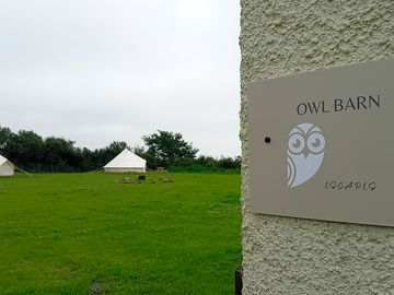 Entrance to the site