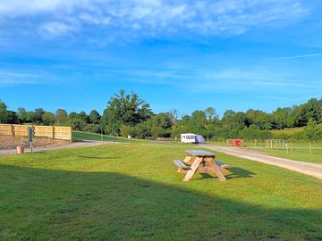 Picnic tables