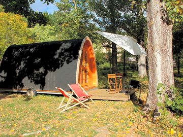 Pod in the woods