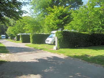 Spacious pitches